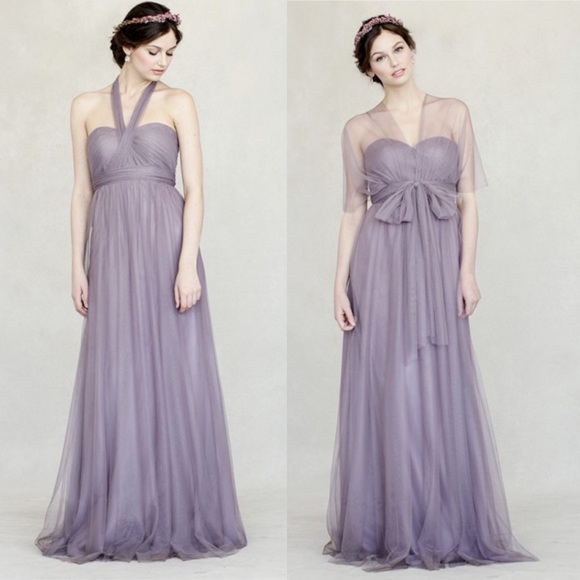 Lilac Jenny Yoo Annabelle Bridesmaid Dress Sz 6 - Picture 2 of 6